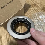Wac Lighting Recessed Low Voltage Trim Metal Ring, White HR-836-WT. Fixed Price $20.42.