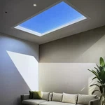 Smart Blue Sky Light Ceiling Lamp App Control And Biological Rhythm Simulate 2X1. Fixed Price $299.95.