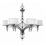 World Imports Bayonne Collection 6-LIGHT Chandelier Brushed Nickel. Fixed Price $123.32.
