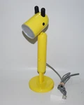 Vtg Ikea Krux Yellow Giraffe Led Wall Desk Task Lamp No 14412 - Tested Works. Fixed Price $29.99.