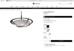 Ultralights Synergy 0482 Pendant Black/faux Alabaster 39IN Led Retrofit. Fixed Price $1000.00.
