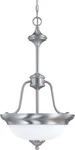 Nuvo Glenwood Light Brushed Nickel Pendant/chandelier Orig $210. Fixed Price $95.99.