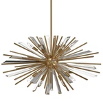 Avenue Lighting HF8202 Palisades Ave. 32"W Sputnik - Aged Brass /. Fixed Price $1953.00.
