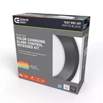 Commercial Electric 6" Slim Led Recessed Light, Adjustable Cct, Black, Canless. Fixed Price $16.95.