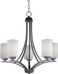 Maxim Lighting Deven 5-LIGHT Chandelier Rubbed Bronze Finish Transitional.... Fixed Price $574.69.