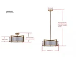 Safavieh Orb Drum Pendant, Reduced Price 2172778509 LIT4185A. Fixed Price $137.00.