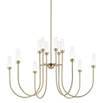 Kichler 52759LED Moraine 40"W Chandelier - Bronze. Fixed Price $1329.99.