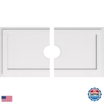 Ekena Millwork CMP38X19RE2-05000 Rectangle Architectural Grade Pvc Contemporary. Fixed Price $122.38.