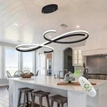 Black Chandeliers For Dining Room Fixture Modern Led Pendant Lighting F.... Fixed Price $250.79.