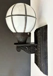 Antique Original Early 1900S 20S Art Deco Metropolitan Cast Iron Light Sconce. Fixed Price $617.50.