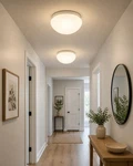 Aspen Creative White Opal Mushroom Glass Ceiling Light Shades Set Of 2 9 .... Fixed Price $79.99.