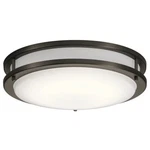 Kichler Avon Flush Mount Led, Olde Bronze - 10769OZLED. Fixed Price $219.97.