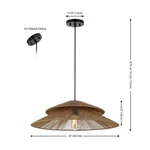 Safavieh Bruina 23 Inch Pendant, Reduced Price 2172786469 PND4175A. Fixed Price $86.00.