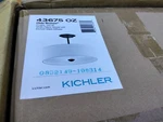 Kichler 43675OZ Shailene Semi-flush Mount In Olde Bronze. Fixed Price $75.00.