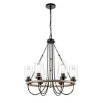 Innovations Paladin Light Chandelier, Mb 442-6CR-BK-G4422. Fixed Price $637.12.