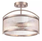 Easy Lite 12 In. Champagne Bronze Semi-flush Mount Ceiling Light. Fixed Price $61.75.