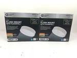 2PK Commercial Electric Flexinstall Cove 10IN. White Led Light 5CCT+DUOBRIGHT. Fixed Price $49.99.