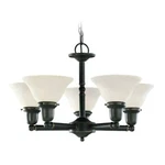 Sea Gull Lighting 39062BLE-782 Five-light Fluorescent Sussex Chandelier. Fixed Price $55.00.