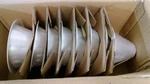 Box Of (8) New Old Stock! Philips Capri PAR30 White Baffle I&f Trims RBC30W. Fixed Price $67.96.