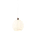 Innovations Lighting 516-1P-14-12 White Venetian Pendant Copper. Fixed Price $286.88.