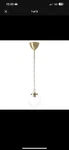 Ikea Atersken Pendant Lamp, Clear Glass/onion, Brass 803.370.74 New. Fixed Price $64.99.