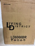 Elegant LD6066BR Eclipse Brass 10" Globe Ceiling Light With Frosted Glass. Fixed Price $73.99.