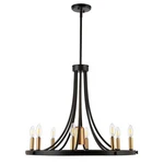 Jonathan Lighting JYL7506 Urbanna 9 27"W Led Chandelier - Multicolor. Fixed Price $242.32.