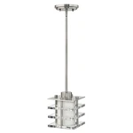 Fredrick Ramond Ensemble 1 Light Pendant, Brushed Nickel- FR42447BBZ. Fixed Price $34.95.