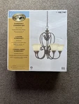 Local Pickup Only * Hampton Bay Summerset Chandelier 166 746 New In Box. Fixed Price $25.00.