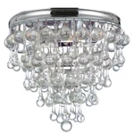 Crystorama Calypso Light Chrome Flush Mount 135-CH. Fixed Price $438.00.