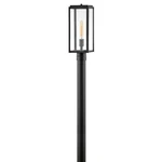Hinkley Lighting Max Outdoor 1-LT Post/pier, 100W, Black/clear 2591BK. Fixed Price $279.65.