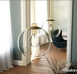 Hunter Xidane 1-LIGHT Brushed Nickel Crystal Pendant W/clear Glass Shades. Fixed Price $90.00.