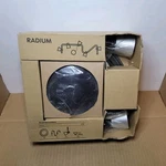 Ikea Radium Black Flexible Track Lighting Adjustable Spotlights 19057 - New!. Fixed Price $149.95.
