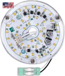 4 Inch Ceiling Fan Led Light Replacement 6000K, 18W 2000LM Retrofit Kit, Bri. Fixed Price $22.05.