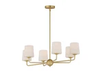 Maxim Lighting Bristol 6-LIGHT Brass Chandelier. Fixed Price $168.99.