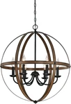 6333600 Stella Mira Six-light Indoor Chandelier, Barnwood Oil Rubbed Bronze. Fixed Price $370.99.