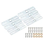 Meccanixity Light Fixture Crossbar Kit, Mounting Bracket Ceiling Silver Tone. Fixed Price $14.43.