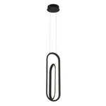 Eurofase Demark Led Pendant, Matte Black/frosted 37038-014. Fixed Price $644.00.