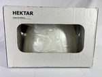 Industrial Core Ikea Hektar Hanging Lamp Ceiling Light White Metal With Chain. Fixed Price $38.50.