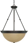 Nuvo Signature Light 20 Inch Led Mahogany Bronze Es Pendant/chandelier $300. Fixed Price $100.79.