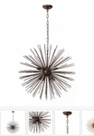 Moes Home Kepler Pendant Lamp. Fixed Price $350.00.
