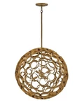 Fredrick Ramond FR30146 Centric Light 28"W Globe Chandelier - Gold. Fixed Price $1869.15.