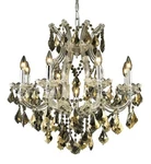 Elegant Lighting 2800D26-GT/RC Maria Theresa 9 26"W Crystal Chrome. Fixed Price $1282.00.