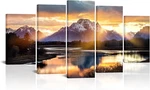 Grand Teton Autumn Canvas Art - Scenic Wall Decor For Home & Office. Fixed Price $73.99.