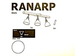 Ikea Ranarp Ceiling/lamp Track Spotlights Off-white 703.460.98. Fixed Price $75.99.