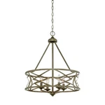 Millennium Lighting Lakewood Chandelier Light, Antique Silver 2174-AS. Fixed Price $100.00.