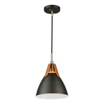 Artcraft Tote Light 9" Pendant, Black/black - SC13321BK. Fixed Price $198.00.