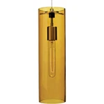 Tech Lighting 700TDBCNPAS Beacon Pendant Amber Glass Satin Nickel. Fixed Price $299.00.
