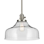 Kichler 43906 Avery 15" Light Wide Pendant - Nickel. Fixed Price $175.98.