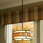 Quoizel Naturals 16" Wide Mica Mosaic Drum Pendant Light. Fixed Price $311.99.